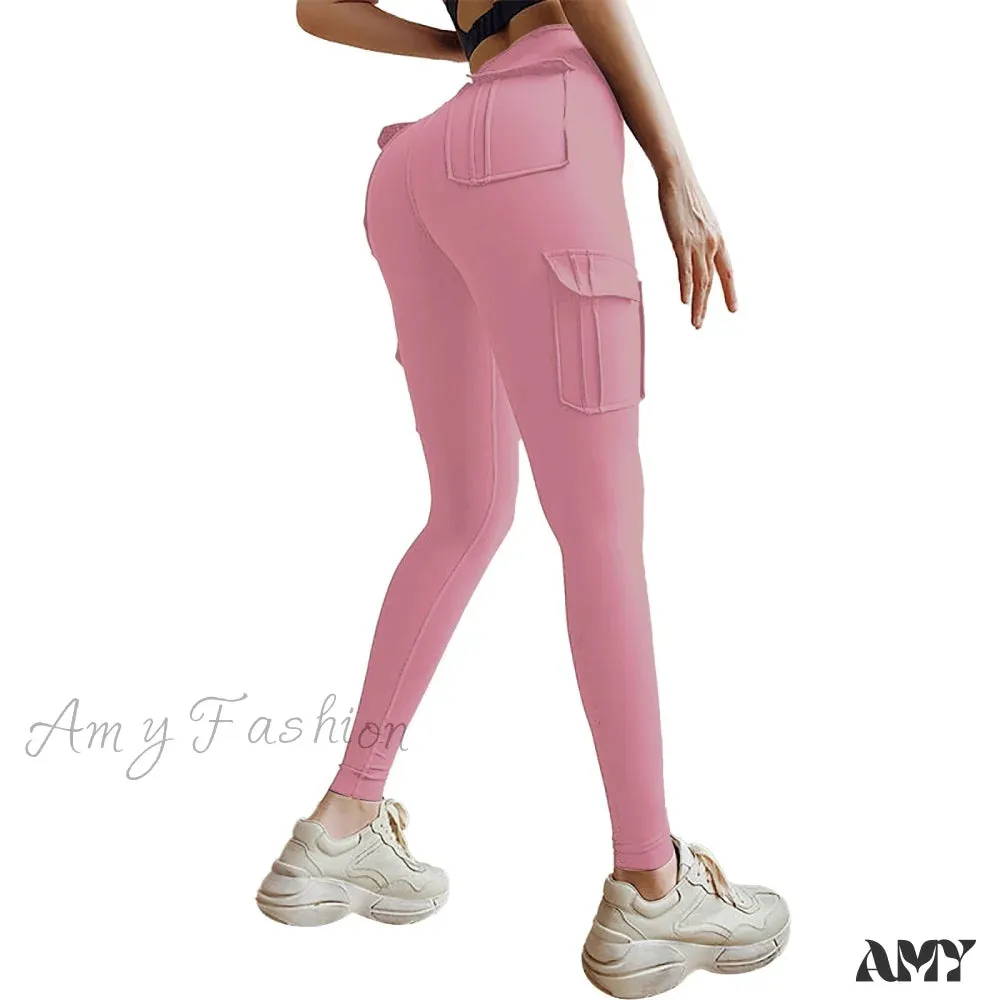 Amy Fashion - Fitness Riding Pants Yoga Pants