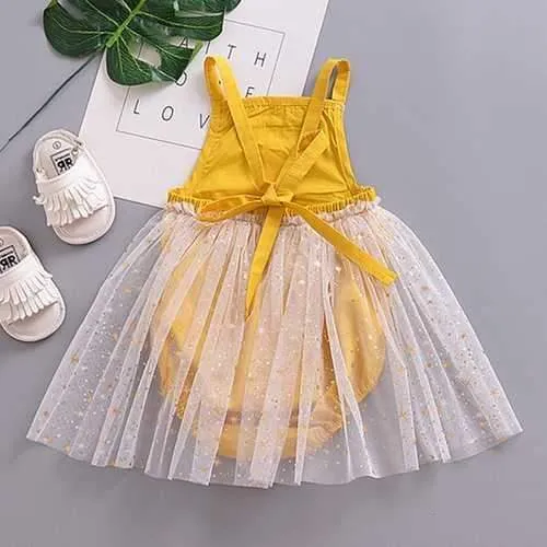 Baby Girls Tulle Design Summer Romper