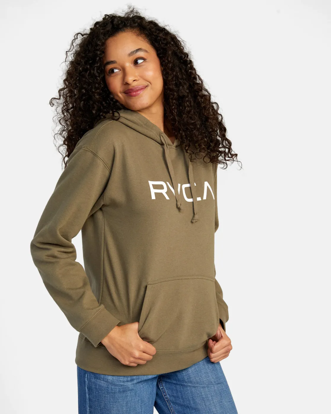 Big RVCA Hoodie - Army Fade