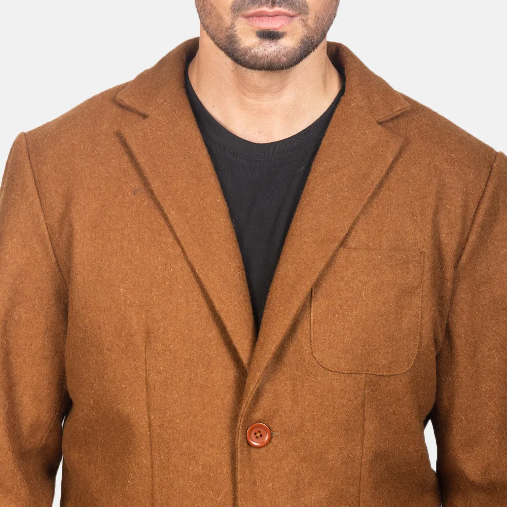 Borges Khaki Wool Blazer