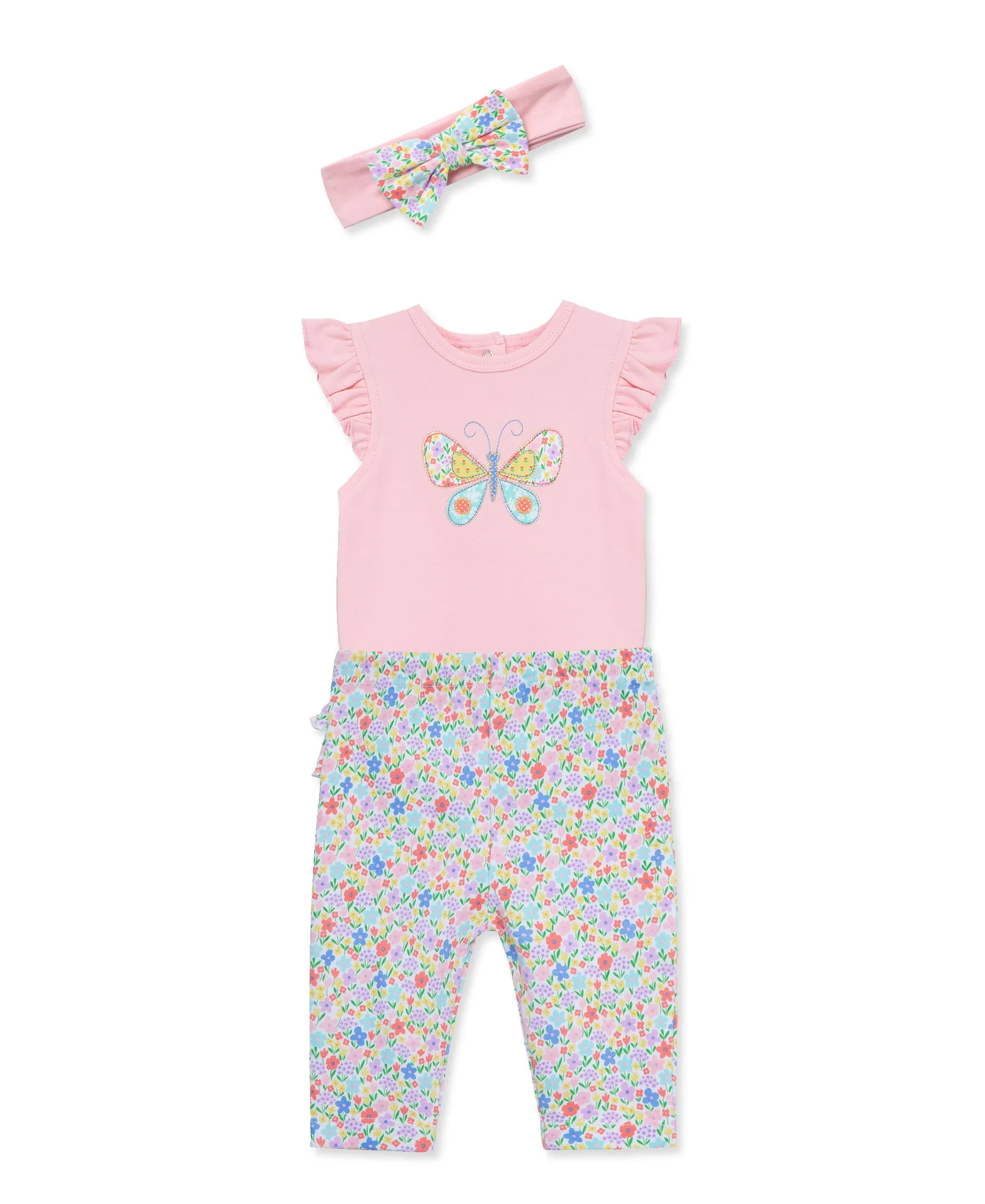 Butterfly Bodysuit & Pant Set