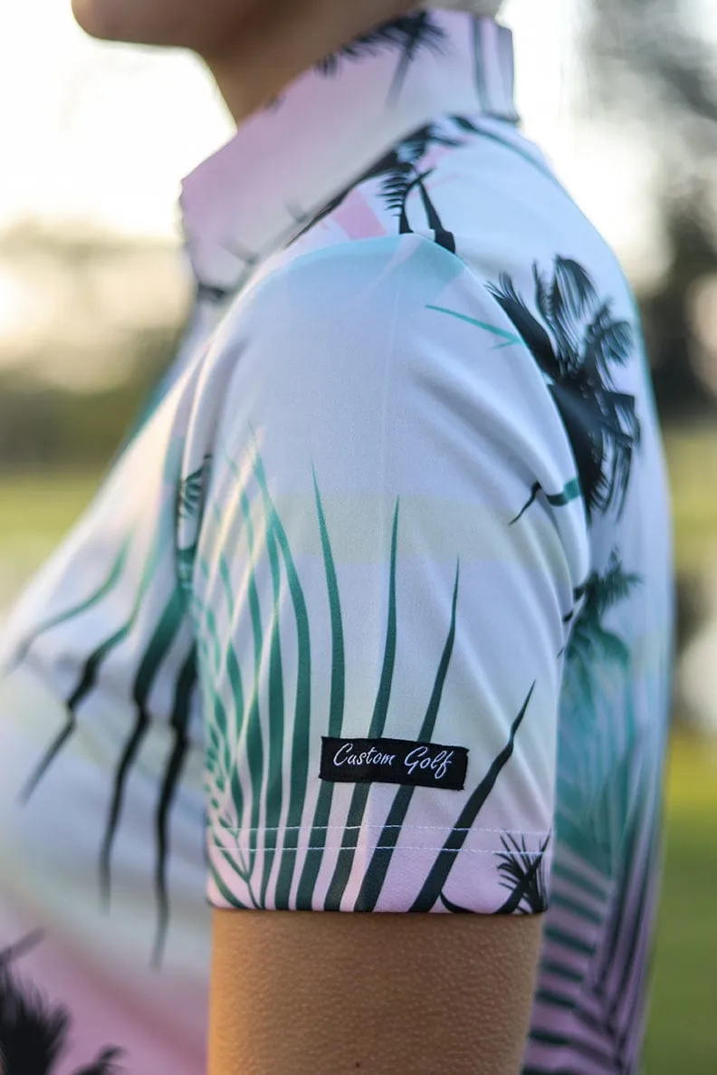 CA Ladies Funky Golf Shirt | Summer Palms