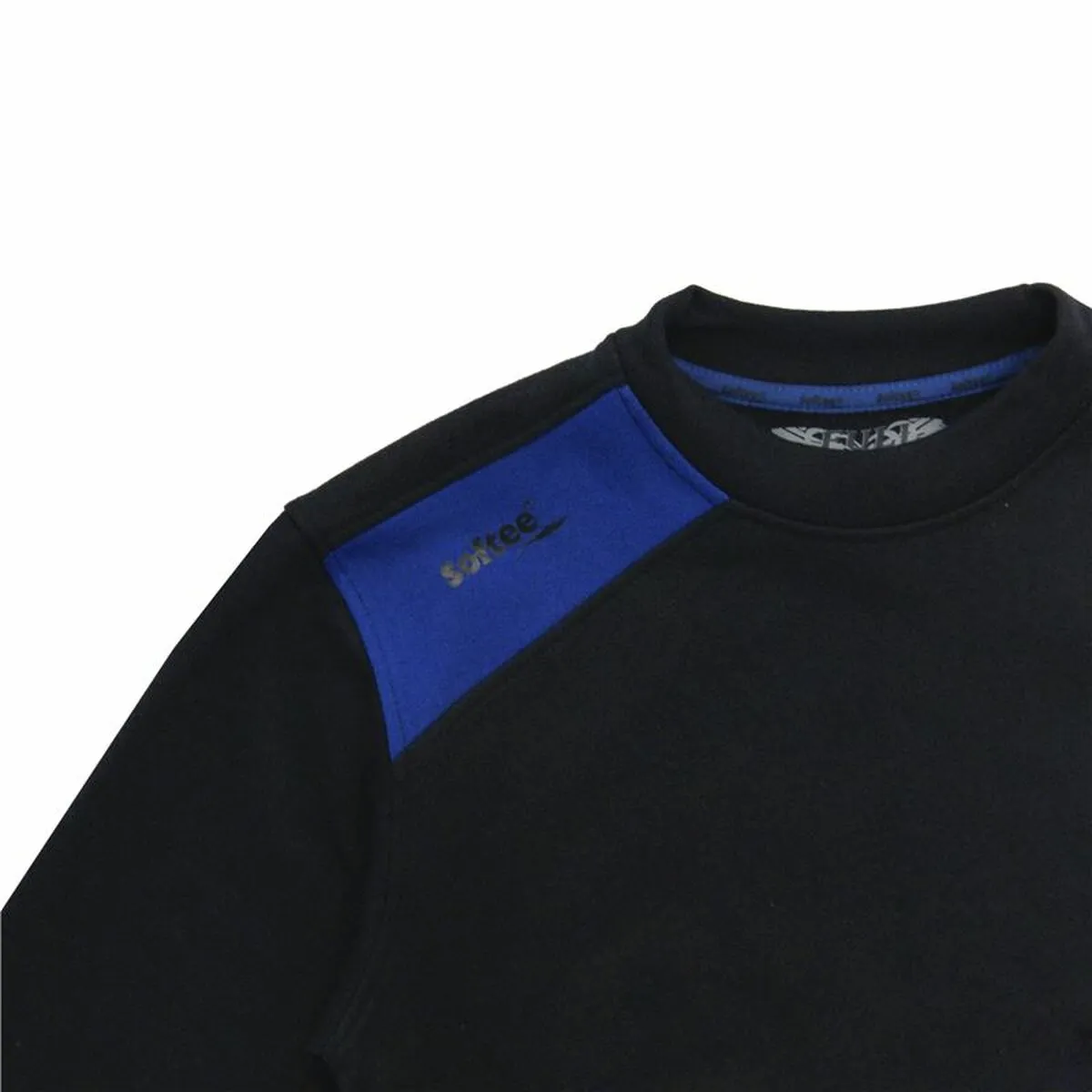 Children’s Sweatshirt without Hood Softee Full Blue Black