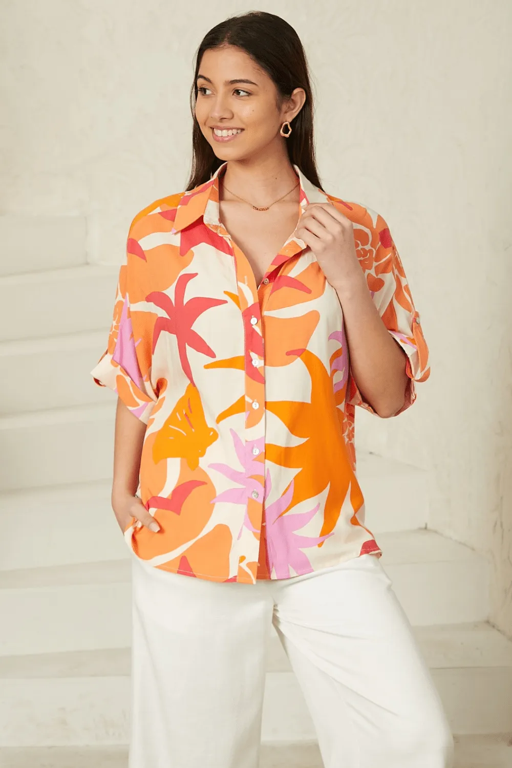 Cosmina Blouse - Sunshine Splash