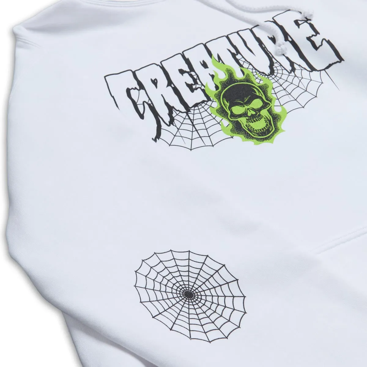 Creature Bonehead 2 Relic Hoodie - White