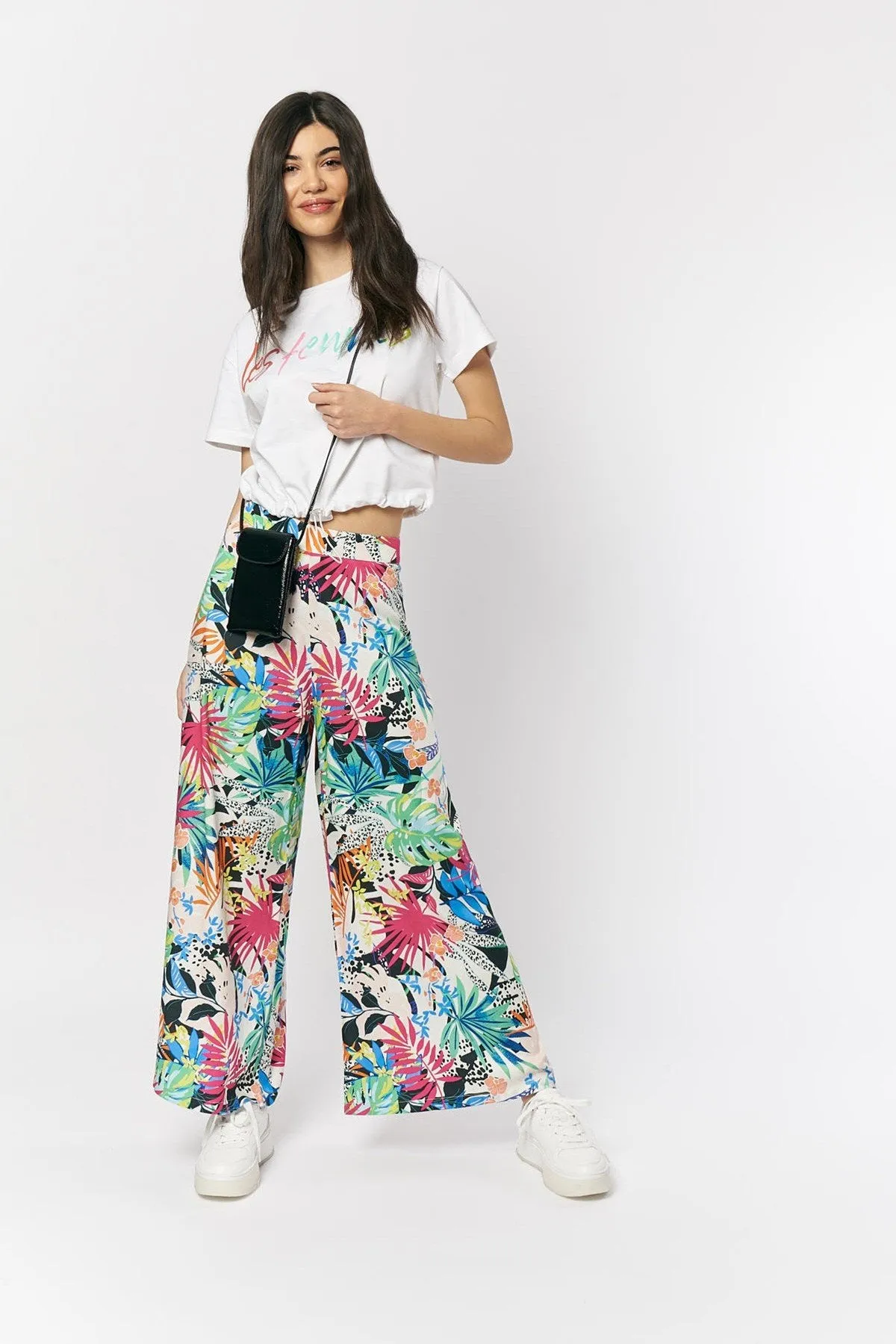 Culottes Trouser For Women - Multicolor