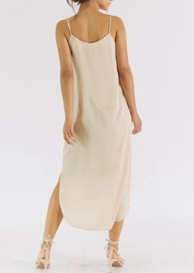 Easy Slip Dress - Champagne