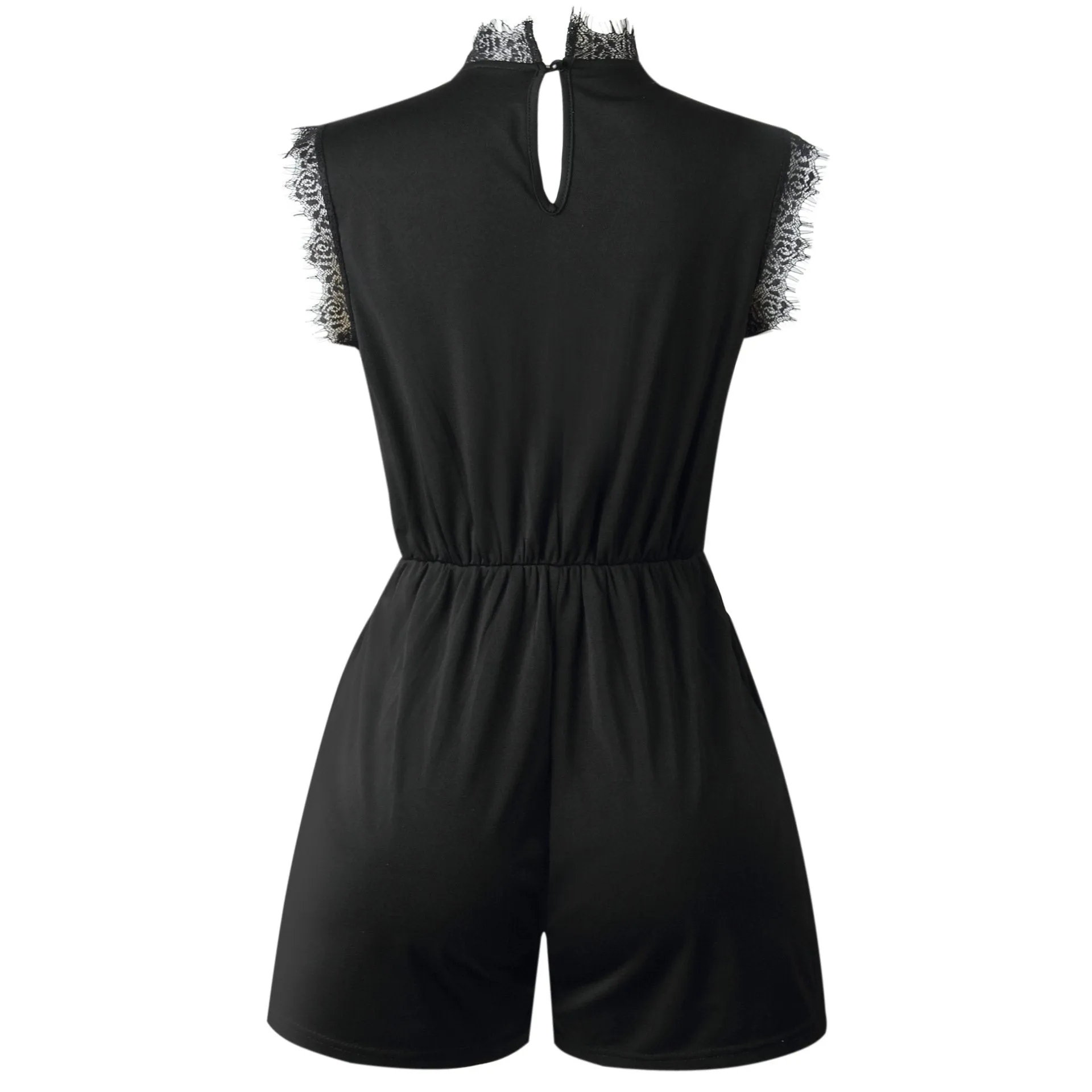 Elba Black Romper