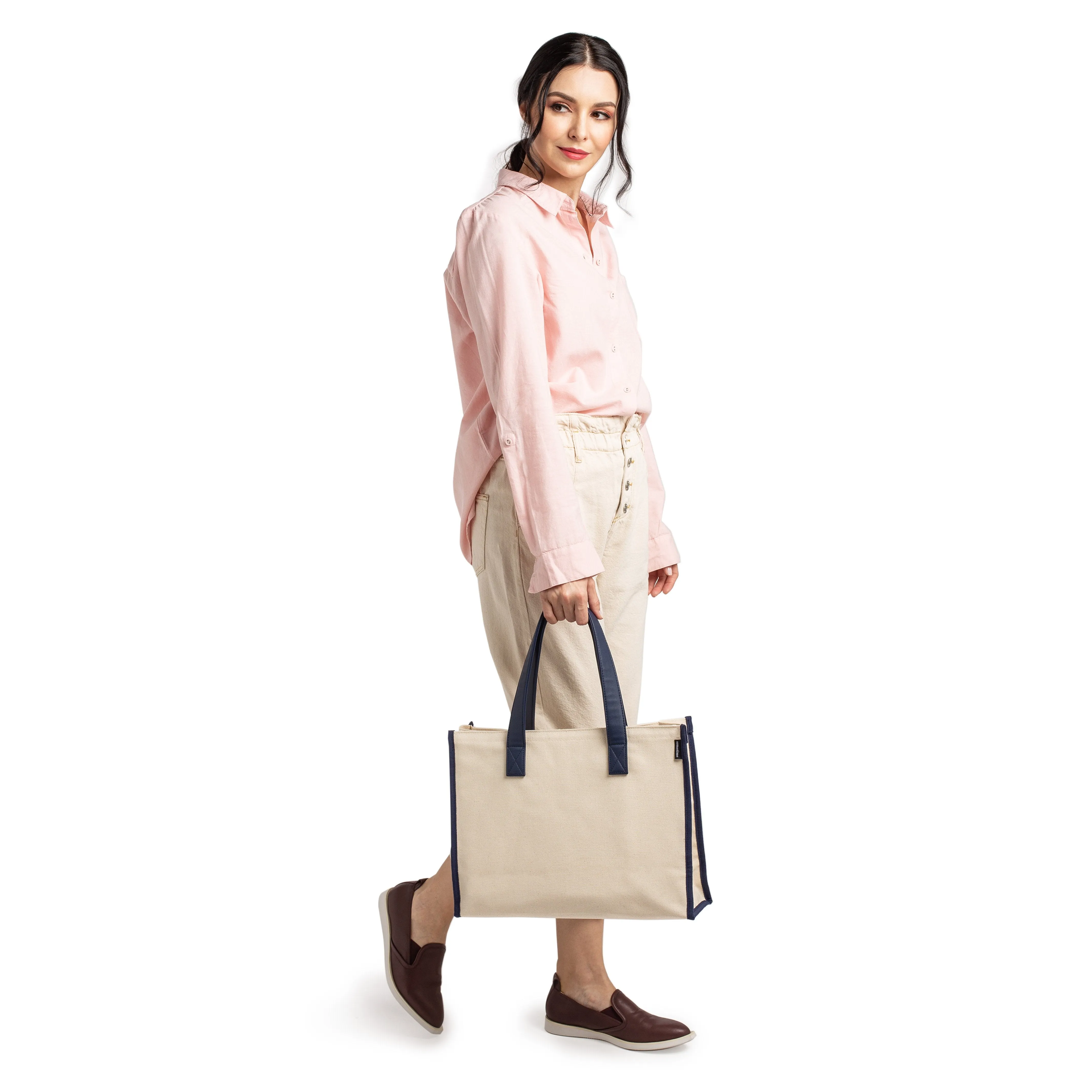 Estela 2 L - Beige/Navy