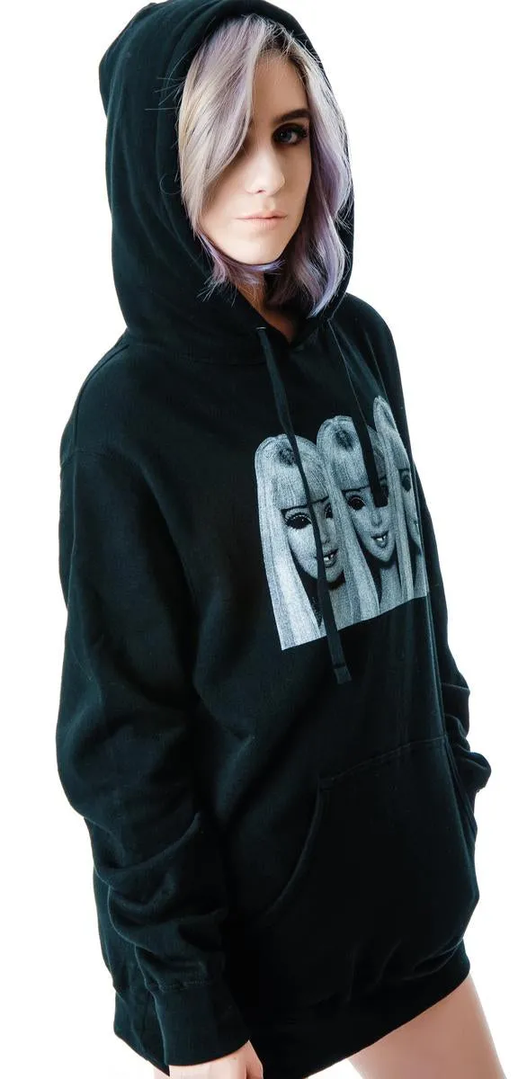 Evil Barbie Pullover Hoodie