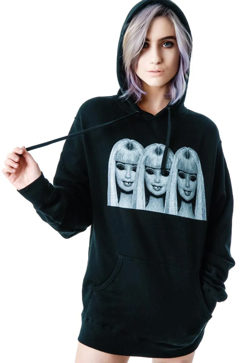 Evil Barbie Pullover Hoodie