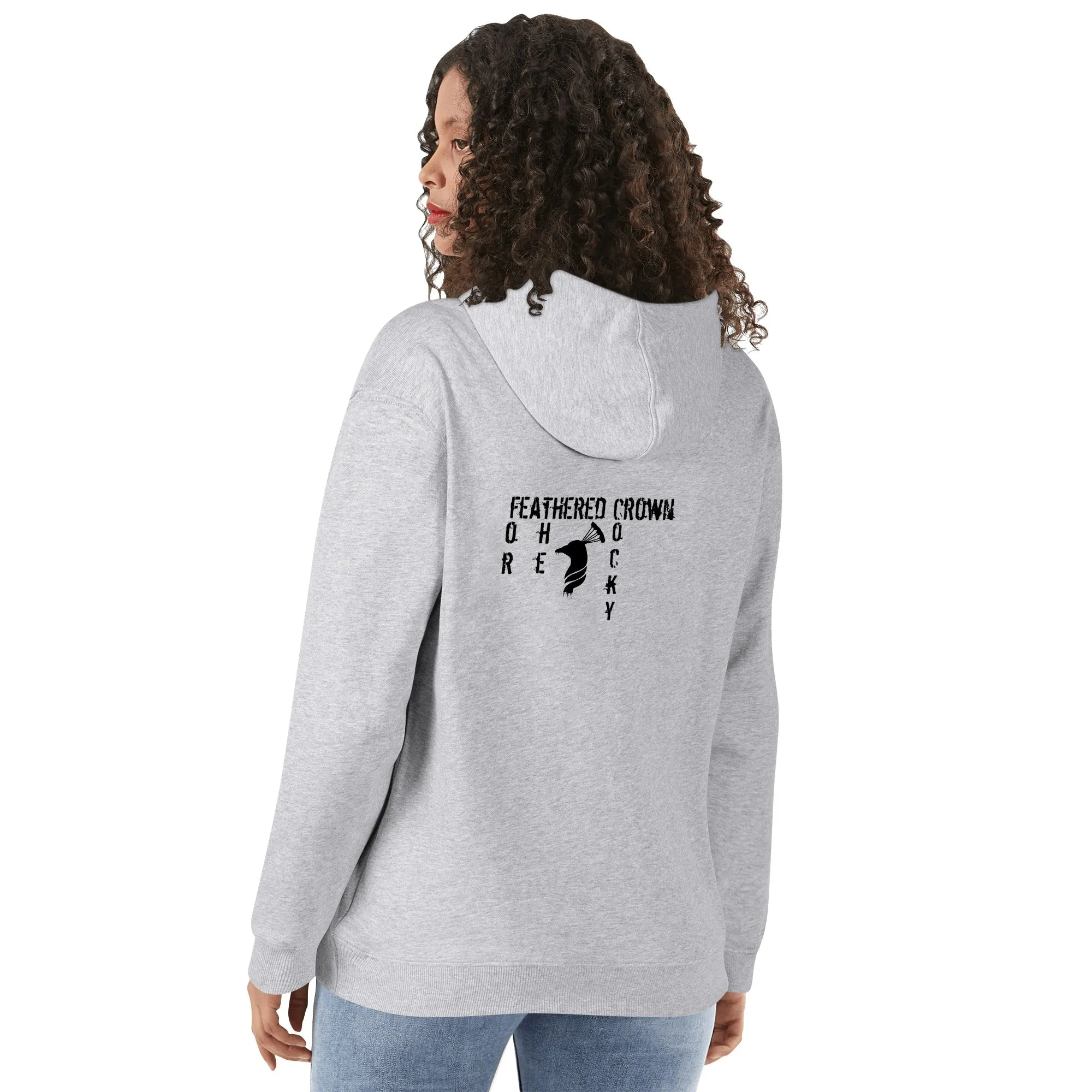 Front & Back Printing Adult Cotton Drip Banner Hoodie