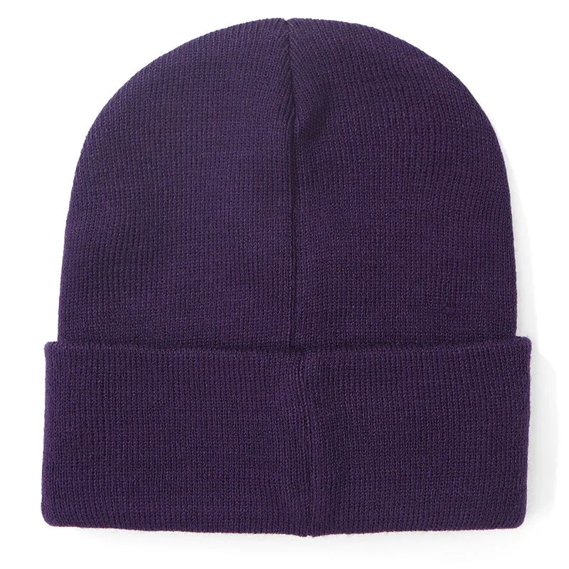 【GENANX2024NEW】Simple embroidered dome head warm knit hat