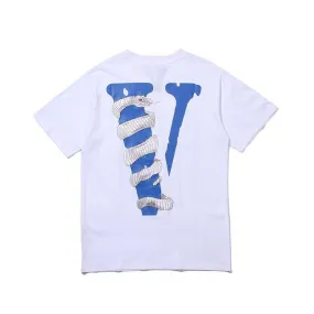 Giftngon - Vlone Style White Snake Tee - Vlone Style Official Store