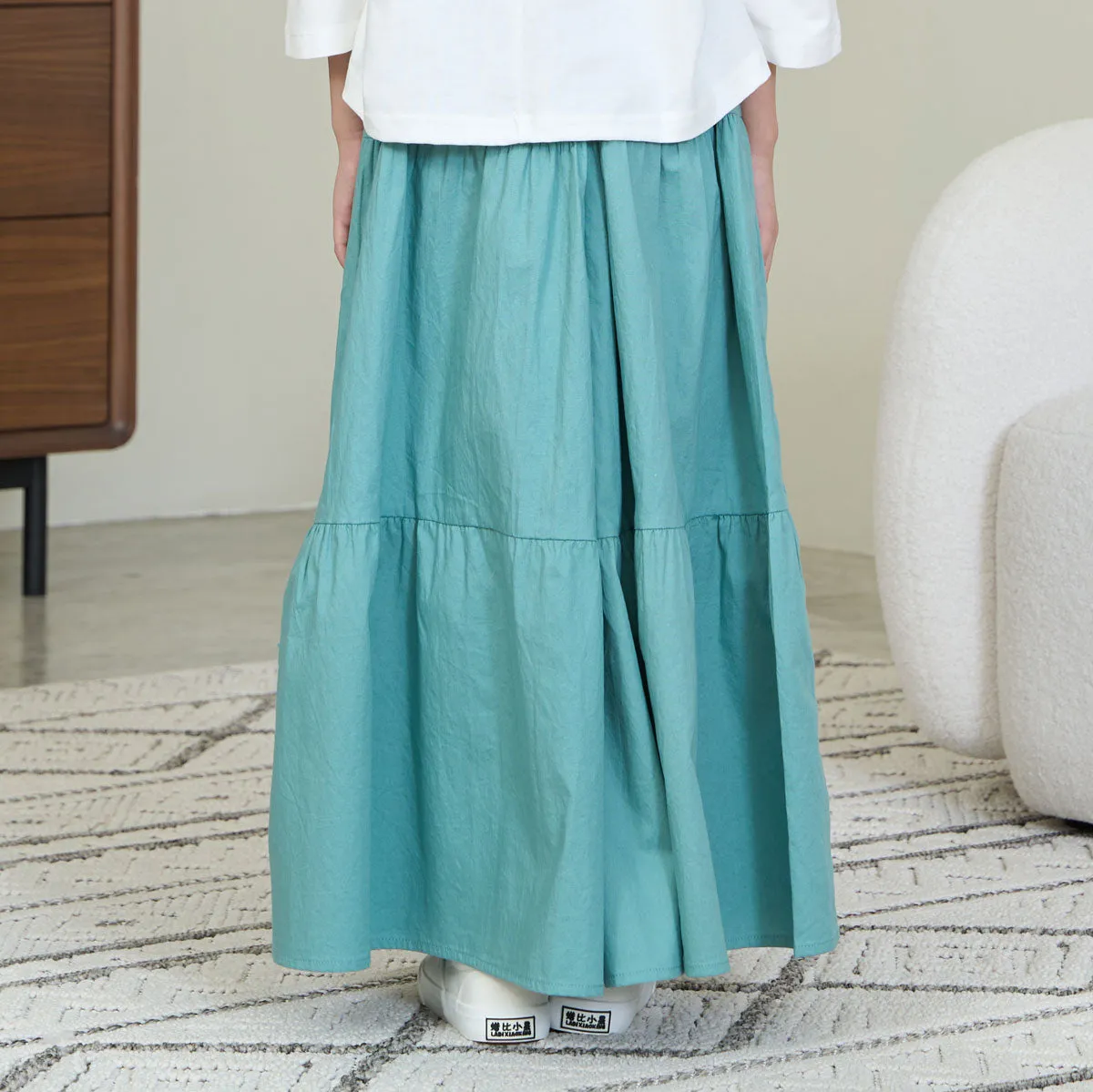 Girl Tiered Wide Leg Pants