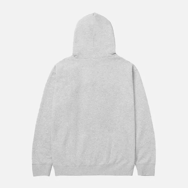 HUF Worldwide Benton Heavyweight Hood - Heather Grey