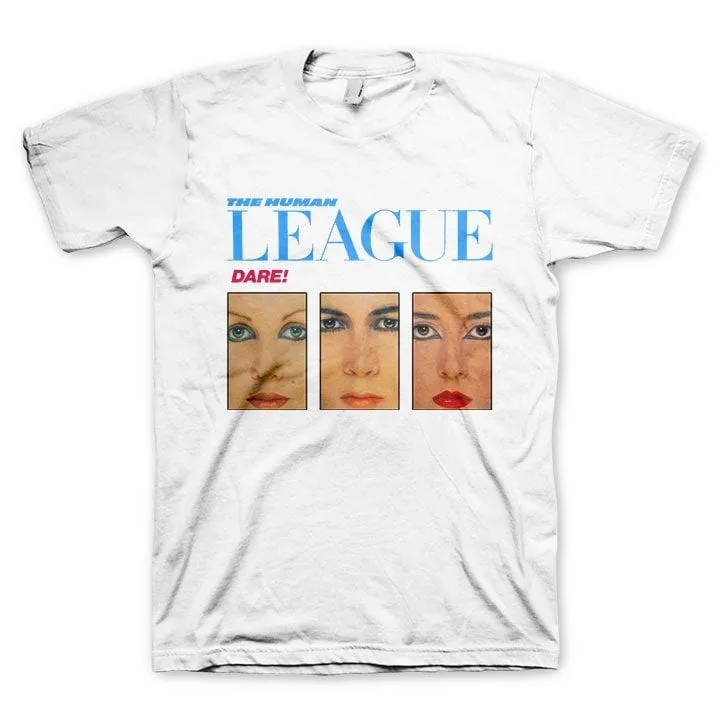 Human League Dare White T-Shirt