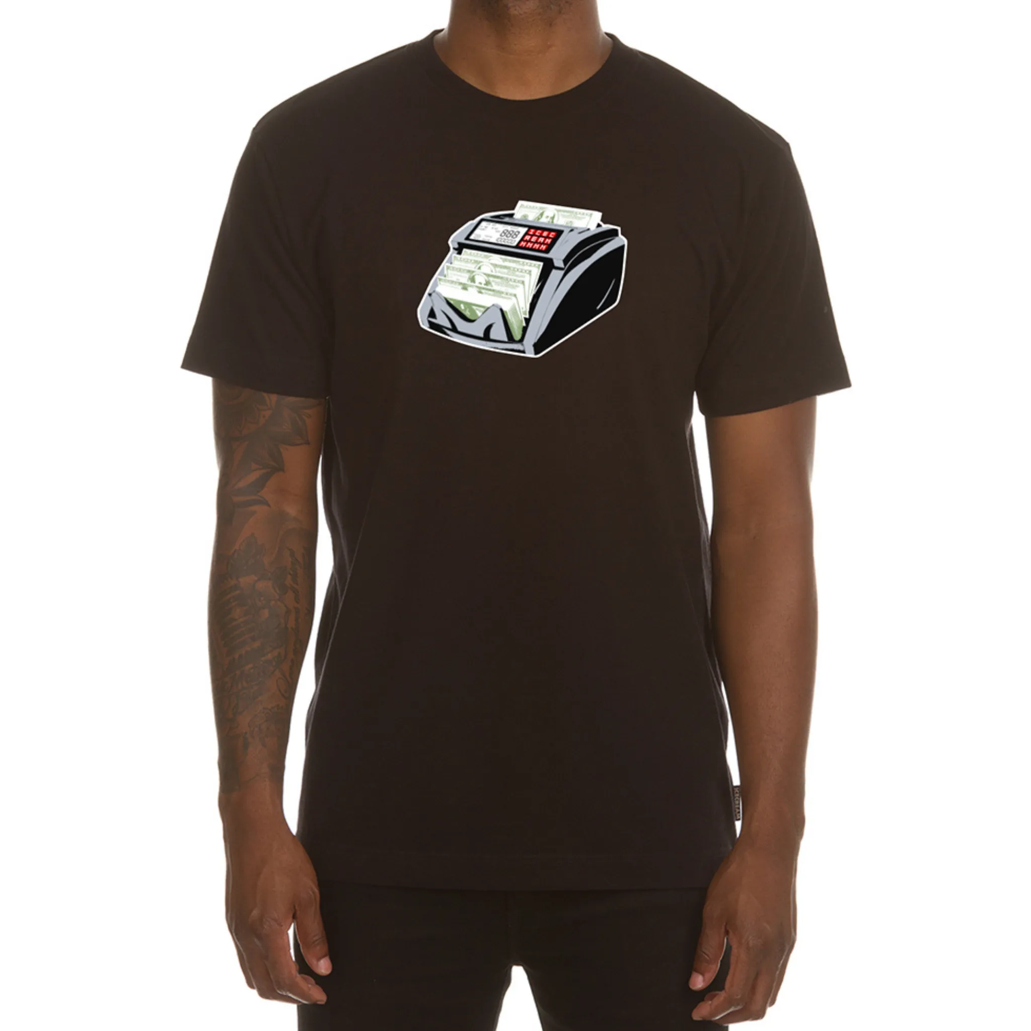 Icecream Count Em SS Tee (Black)