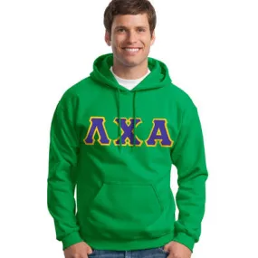 Lambda Chi Alpha Hooded Sweatshirt - G185 - TWILL