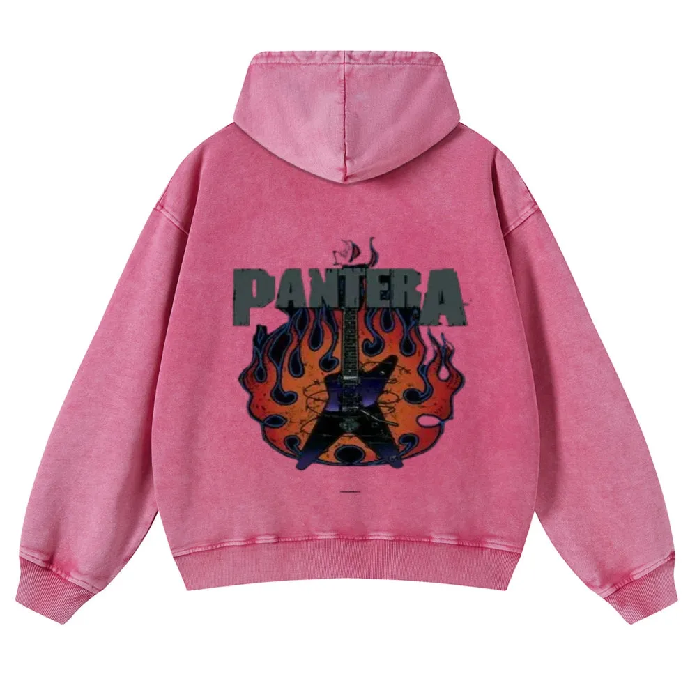 Mens Vintage Pantera Rock Band Hoodies