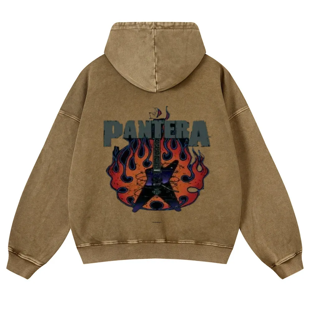 Mens Vintage Pantera Rock Band Hoodies