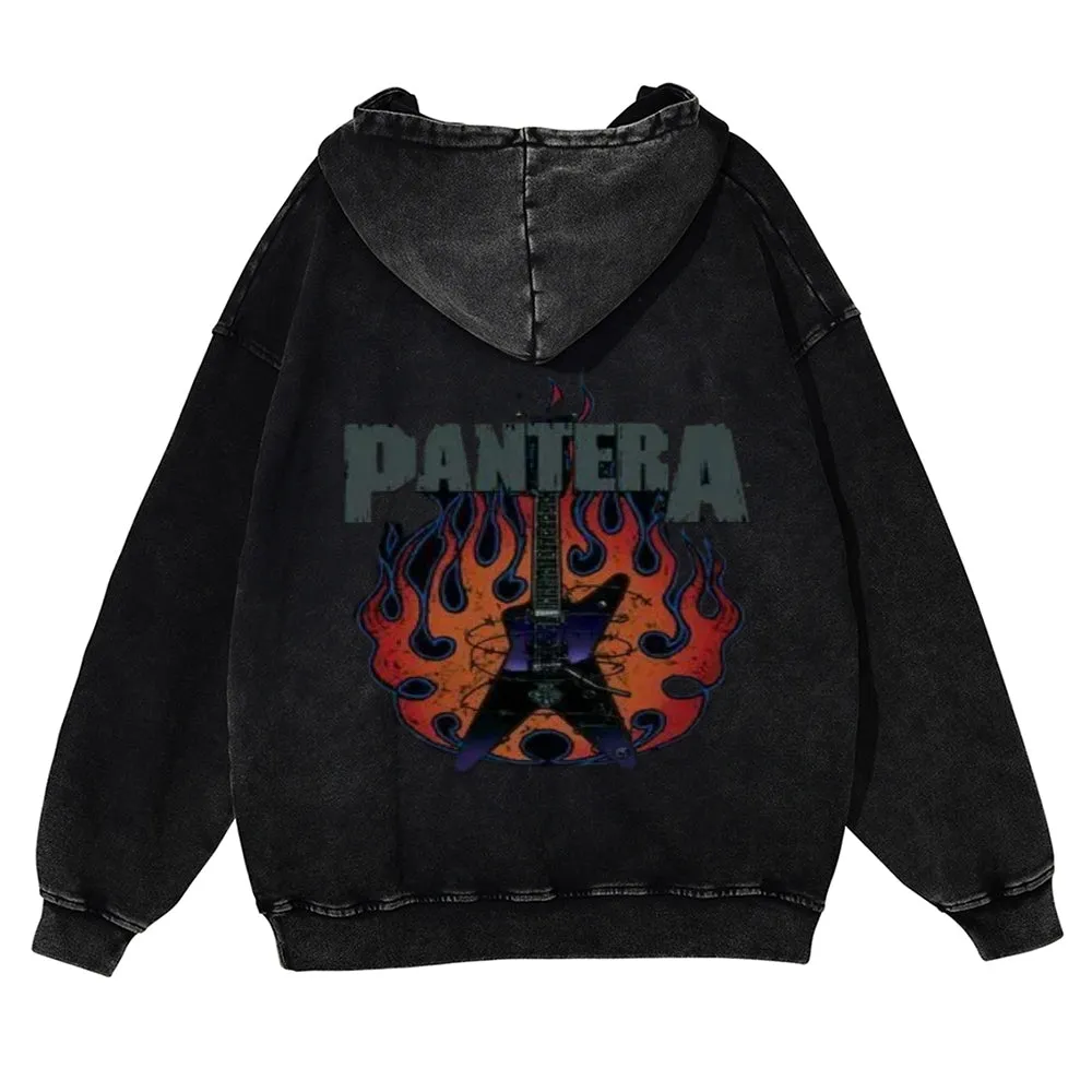 Mens Vintage Pantera Rock Band Hoodies