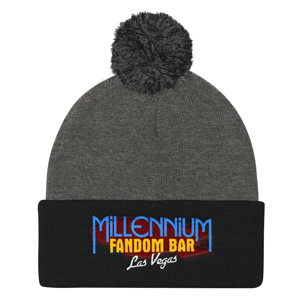 MFB Pom Pom Knit Cap