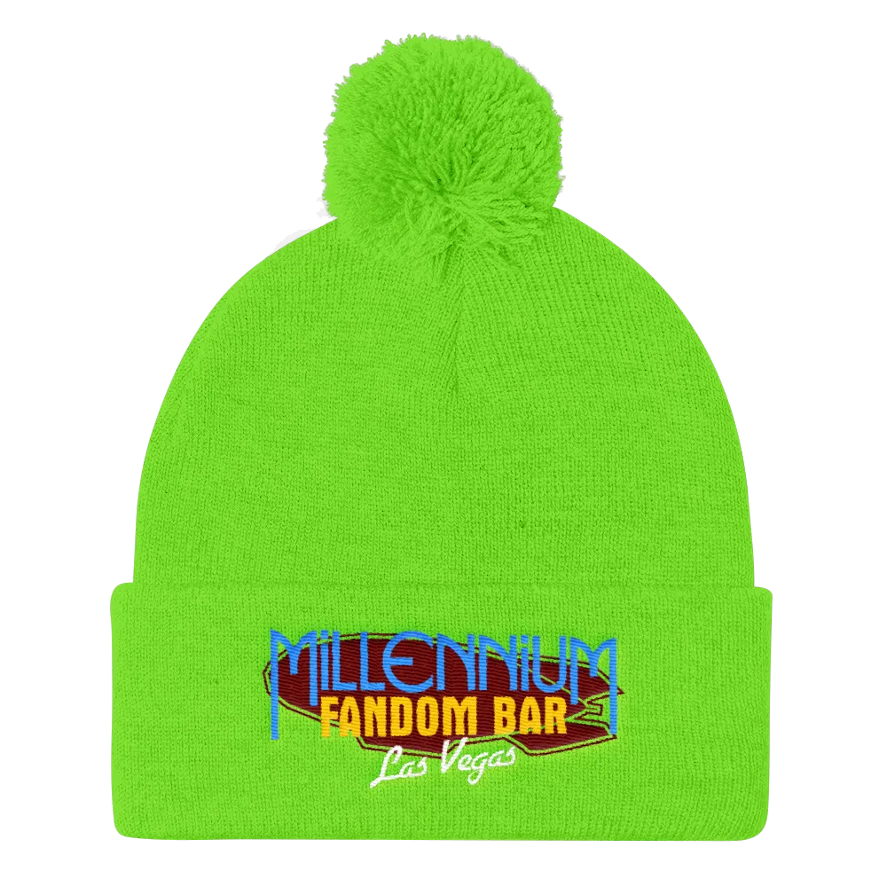 MFB Pom Pom Knit Cap