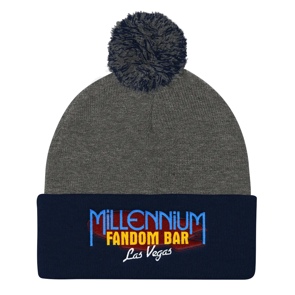 MFB Pom Pom Knit Cap