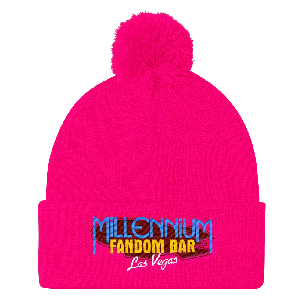 MFB Pom Pom Knit Cap