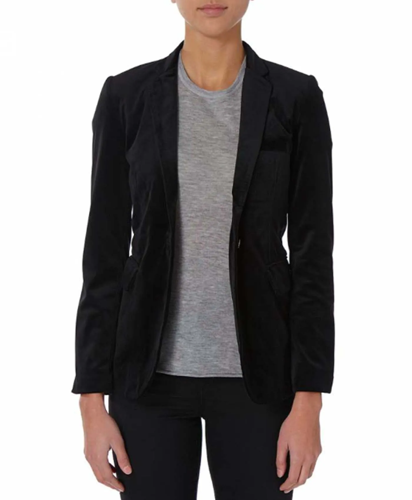 Midnight Velvet Blazer