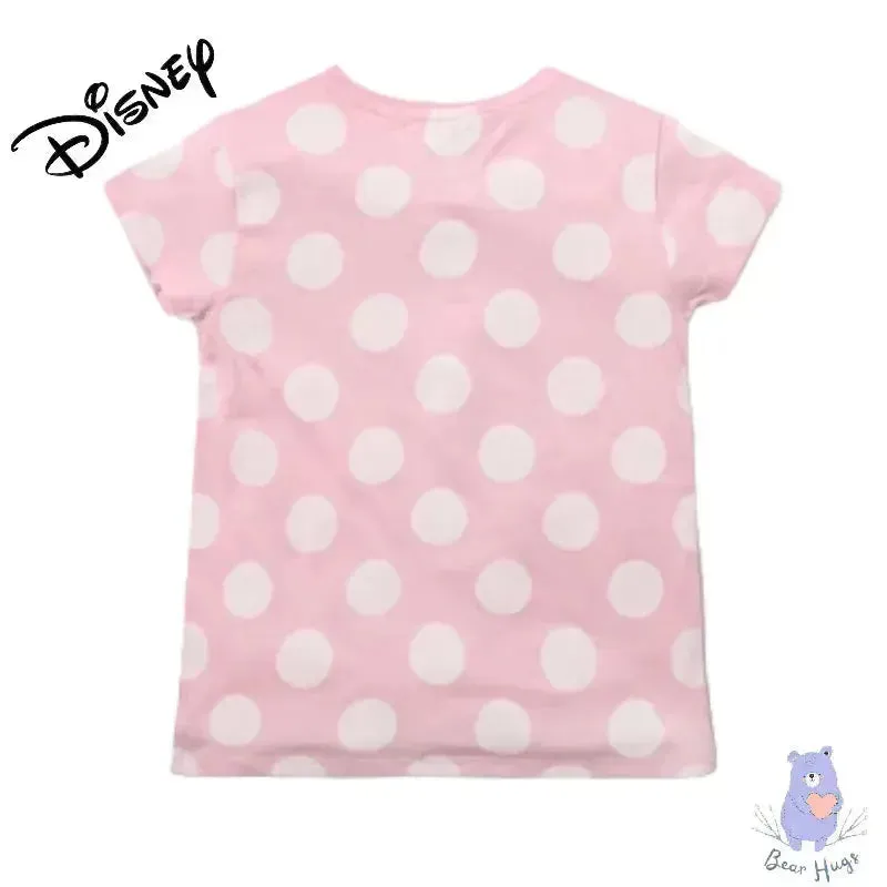 Minnie Mouse Print Crew-Neck T-shirt