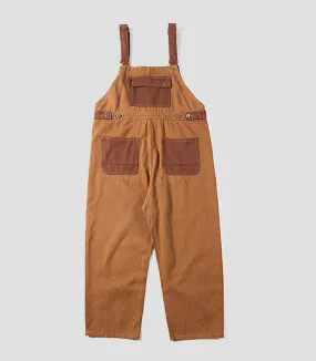 MMOPTOP-Men's fall vintage tide workwear backpack pants