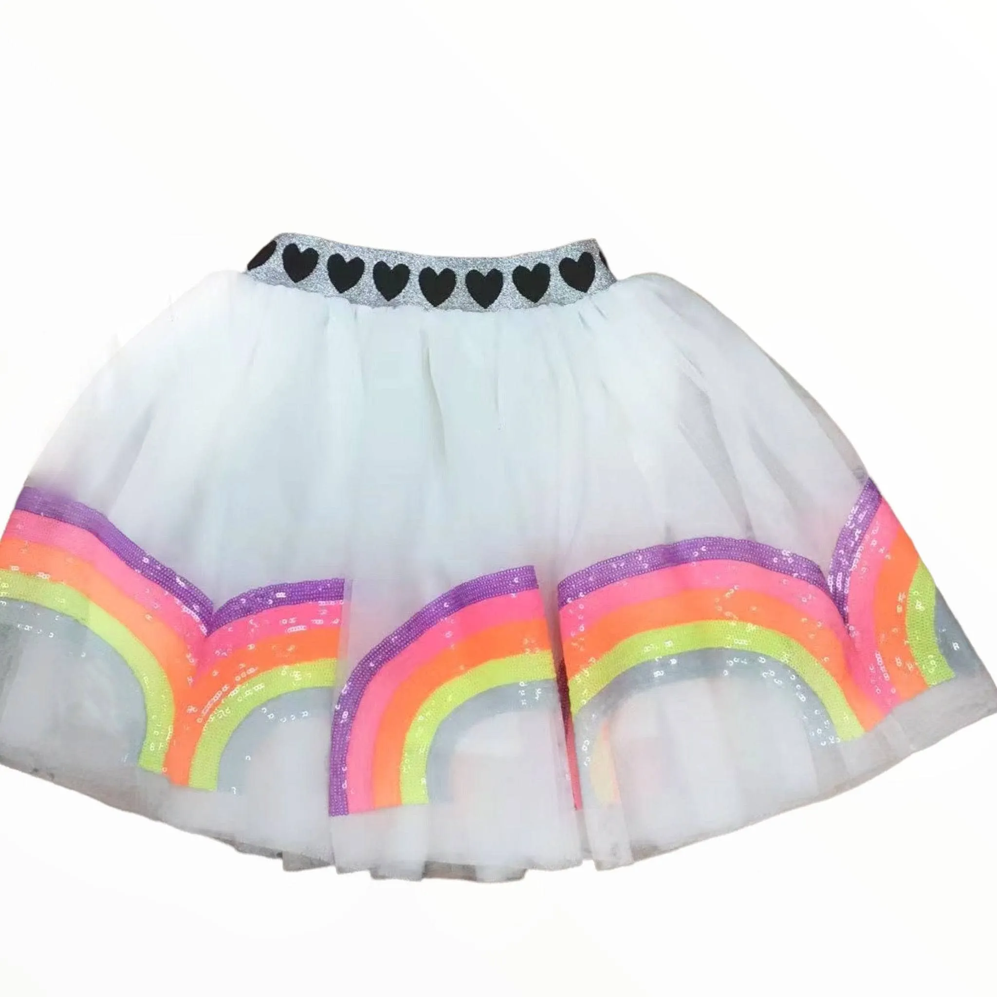 Neon Rainbow Tutu Skirt