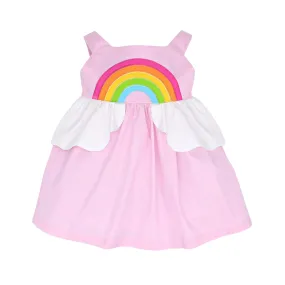 Over The Rainbow Sundress - Sunset Pink