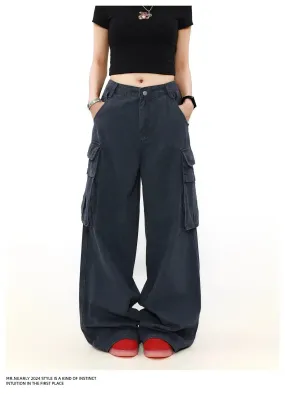 Oversized Flap Pocket Cargo Pants