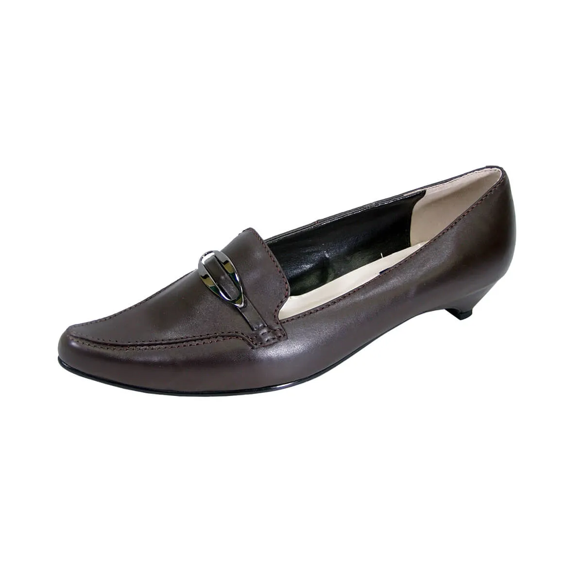 PEERAGE Louise Women's Wide Width Casual Leather Shoes