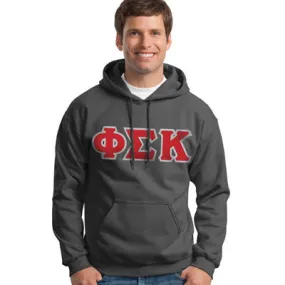 Phi Sigma Kappa Hooded Sweatshirt - G185 - TWILL