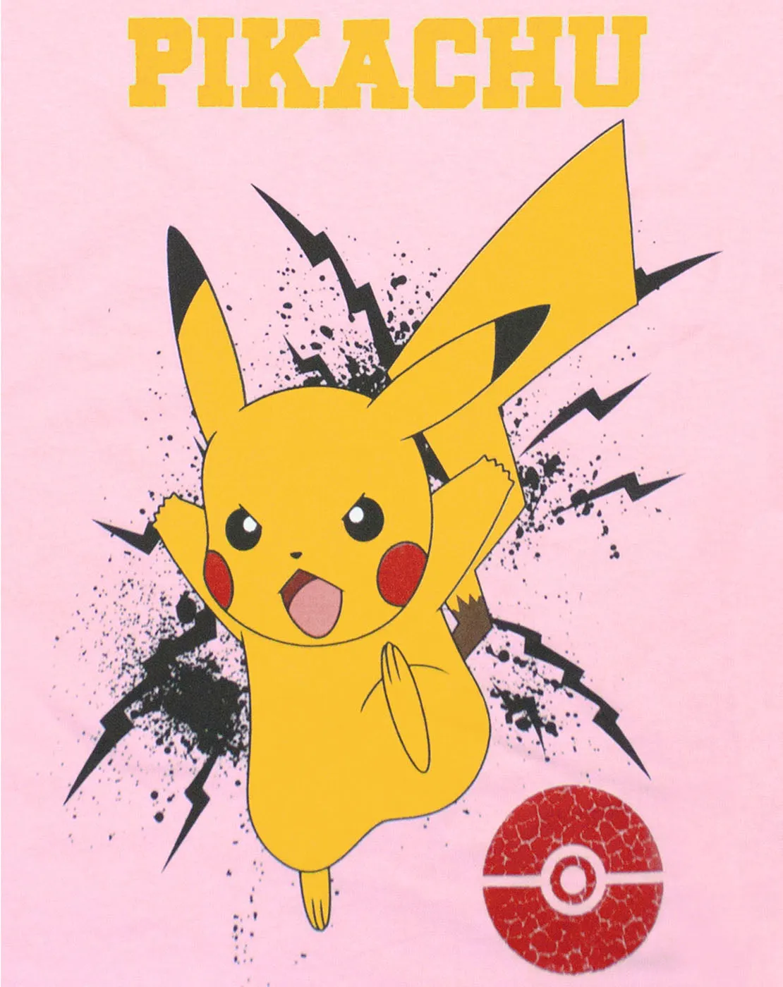 Pokemon Pikachu Bolt Girls T-Shirt