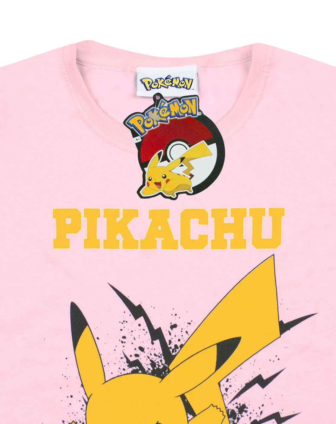 Pokemon Pikachu Bolt Girls T-Shirt