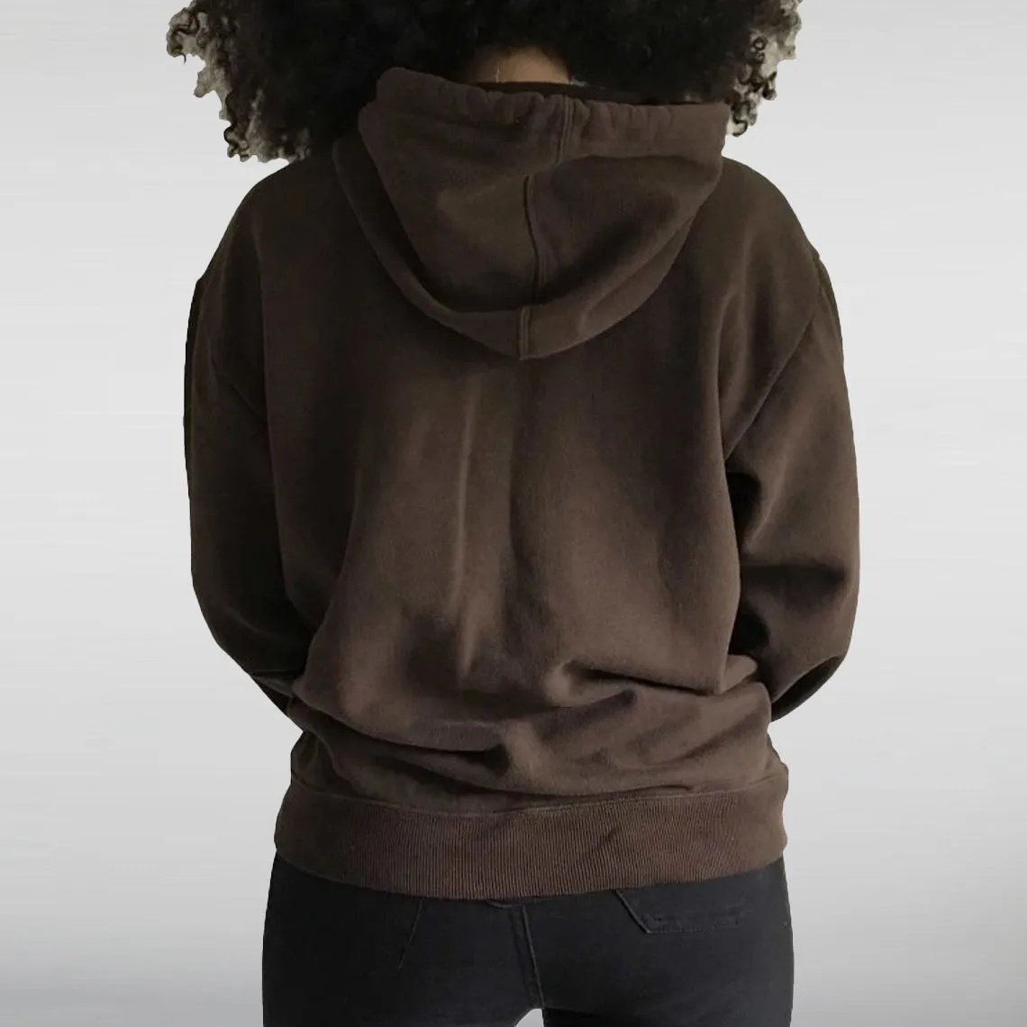 Pullover Vintage Brown Gap Logo Hoodie