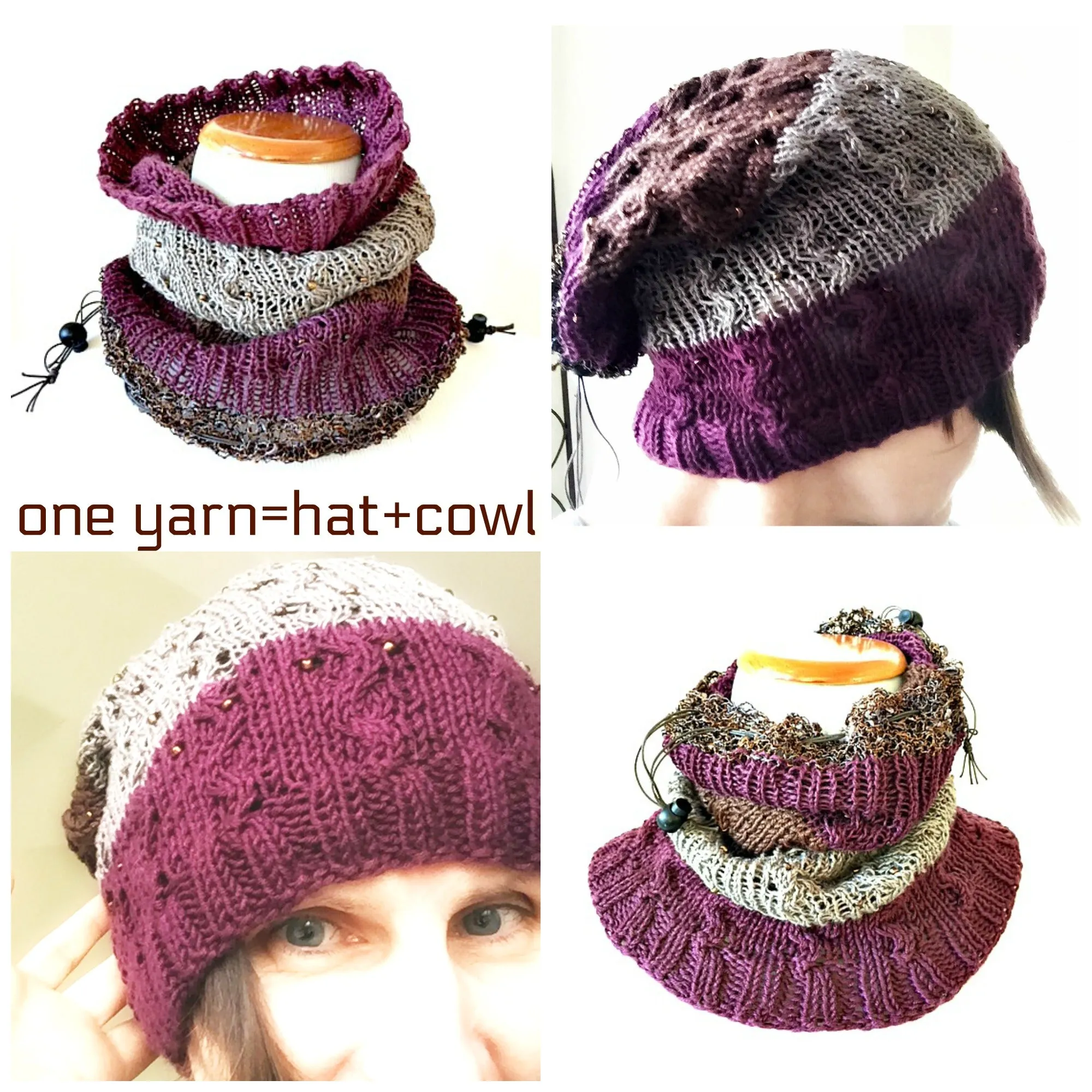 Rilee hat/cowl pattern