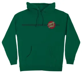 Santa Cruz Other Dot Hoodie - Dark Green/Dark Red