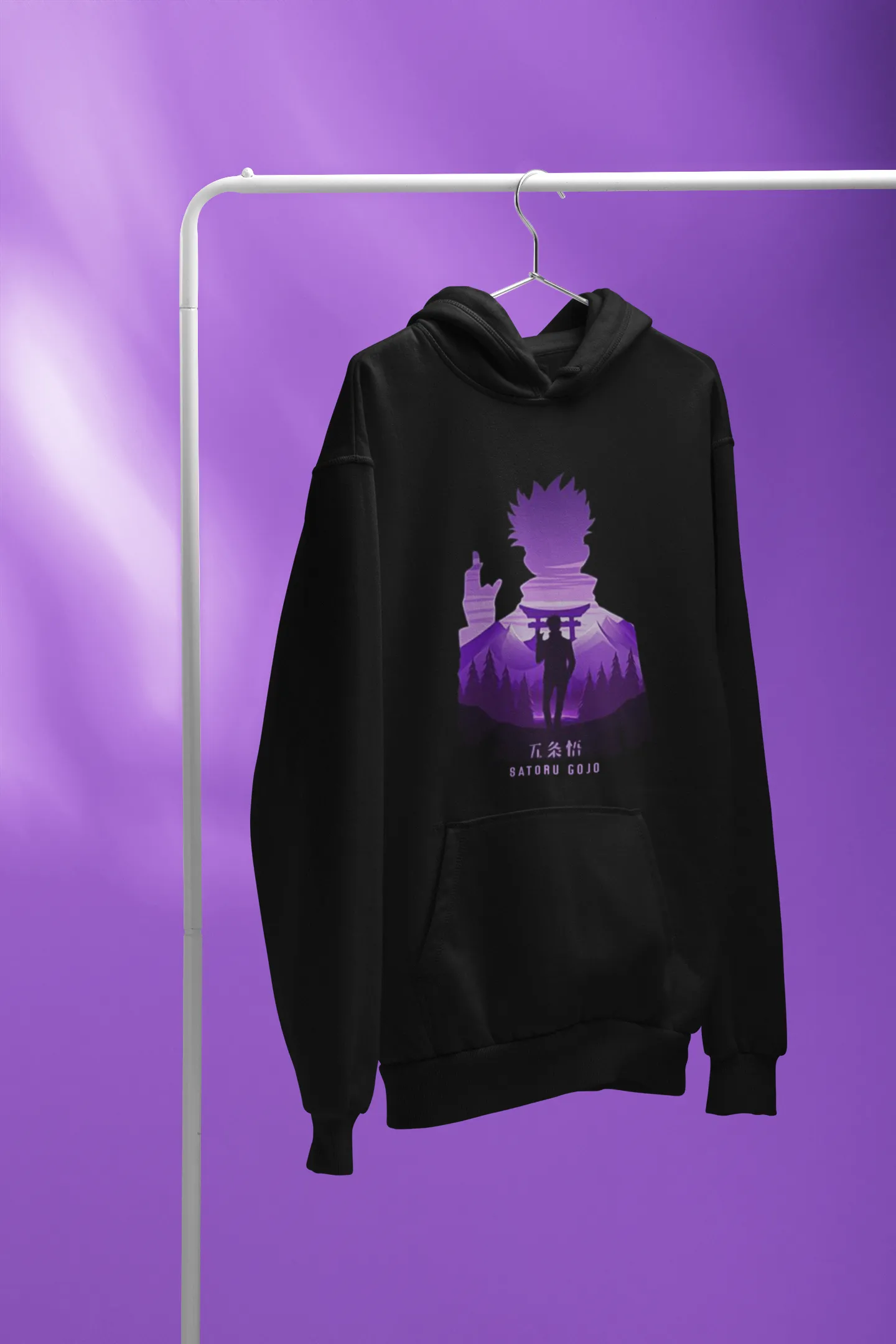 Satoru Gojo-Jujutsu Kaisen- Anime - Winter Hoodies