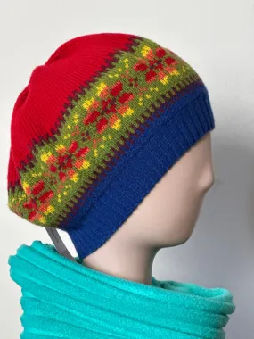 Scottish Green Grove Weavers Islay Beret KB06 Holly