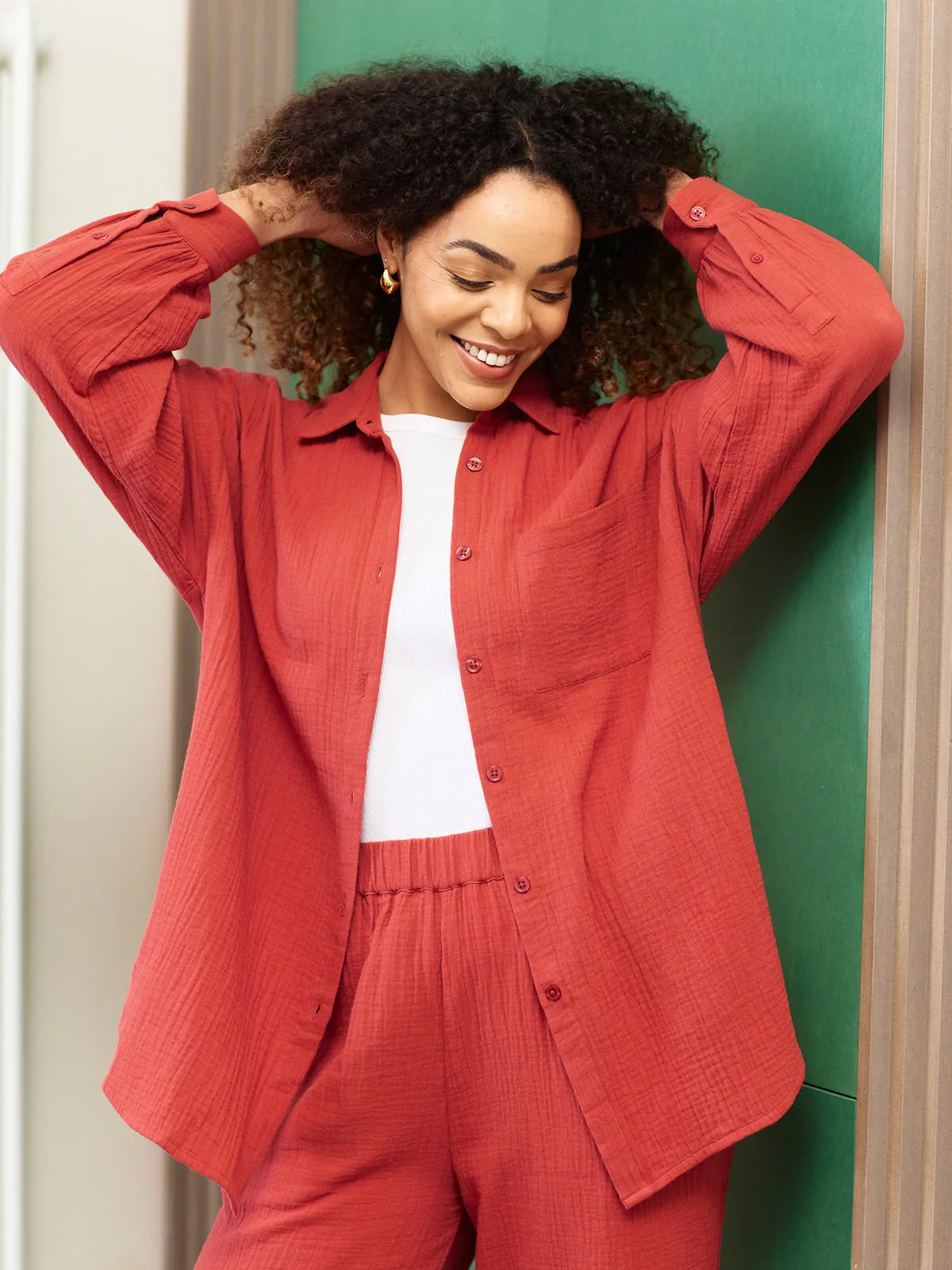 Shirt, Shorts & Culottes Bundle - Deborah, Jenny & Maisie - Rust