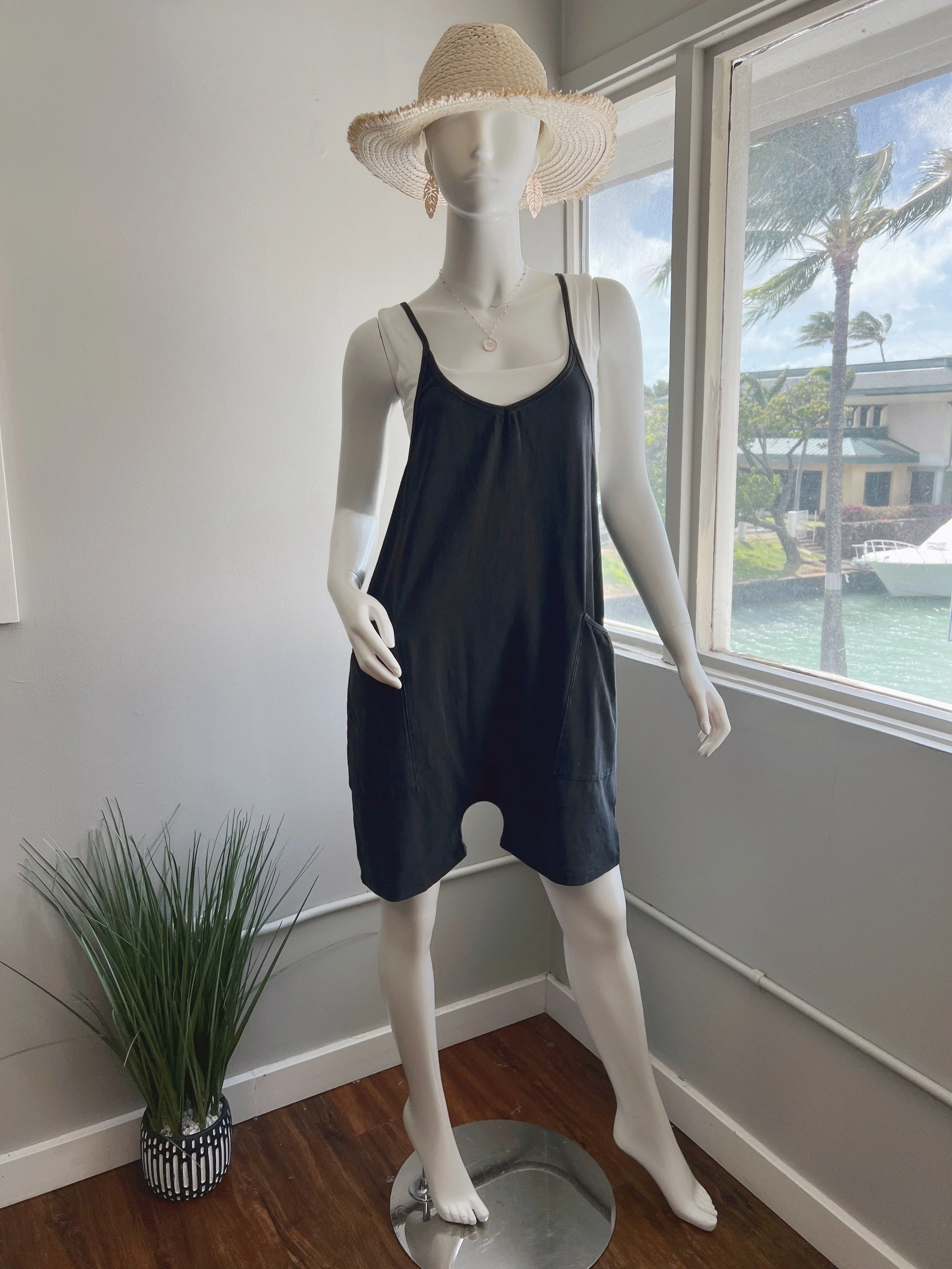 Slouchy Lounge Romper (5 colors) (FINAL SALE)