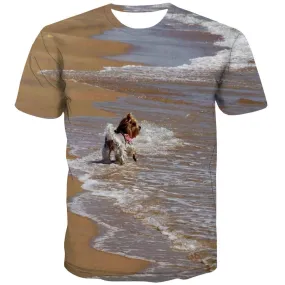 surf T shirts Men The sea Tshirts Novelty sport T-shirts 3d Cool Tshirts Cool