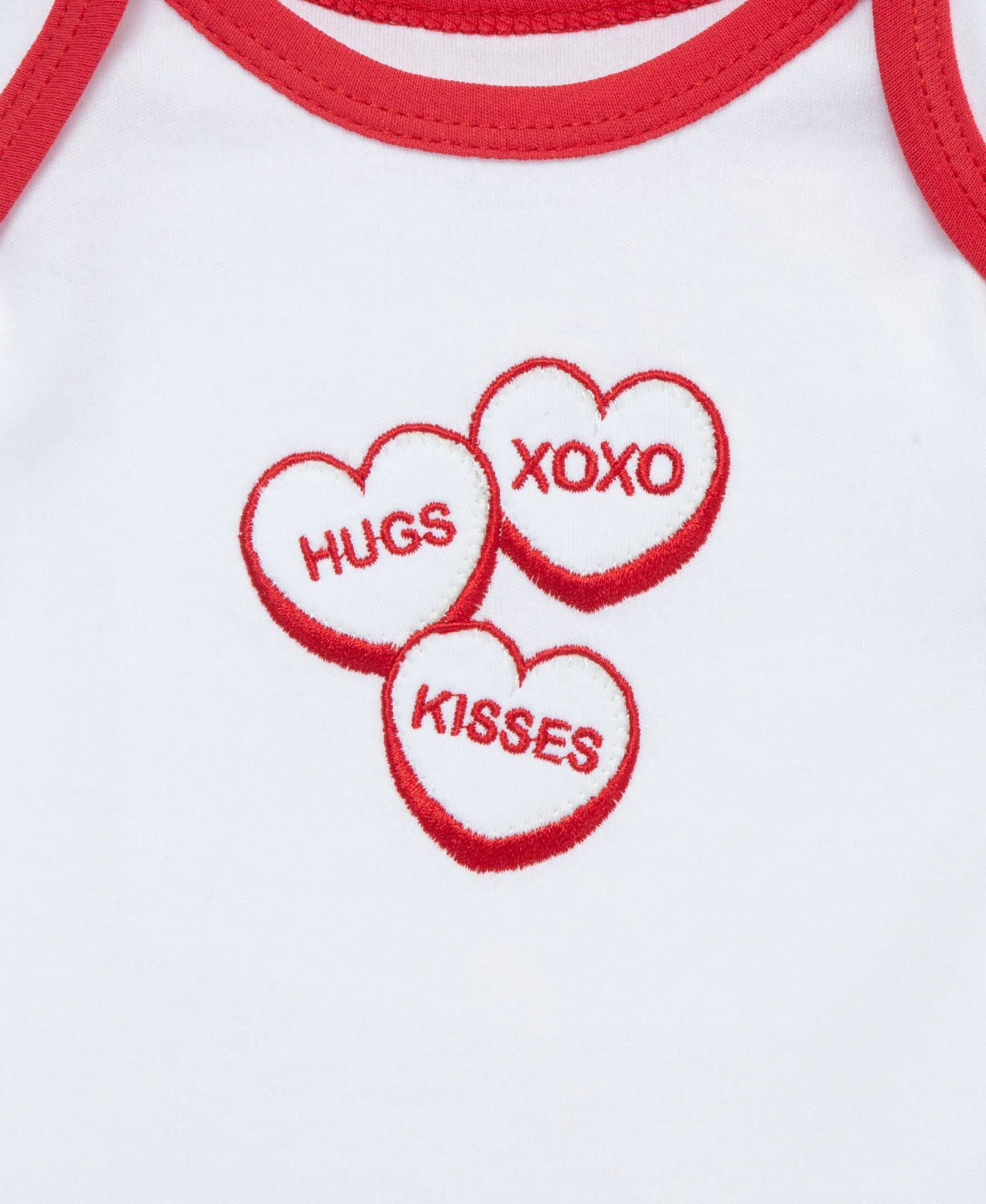 Valentine Hearts Bodysuit Set