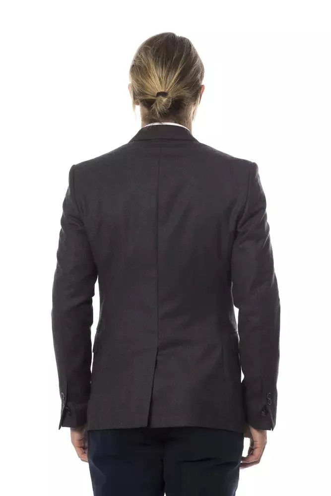 Verri Gray Wool Mens Blazer